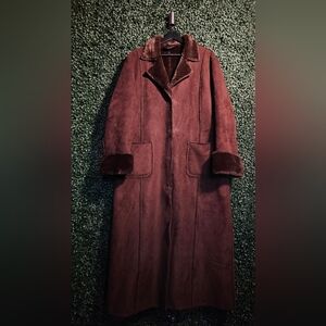 Elegant Brown Long Coat